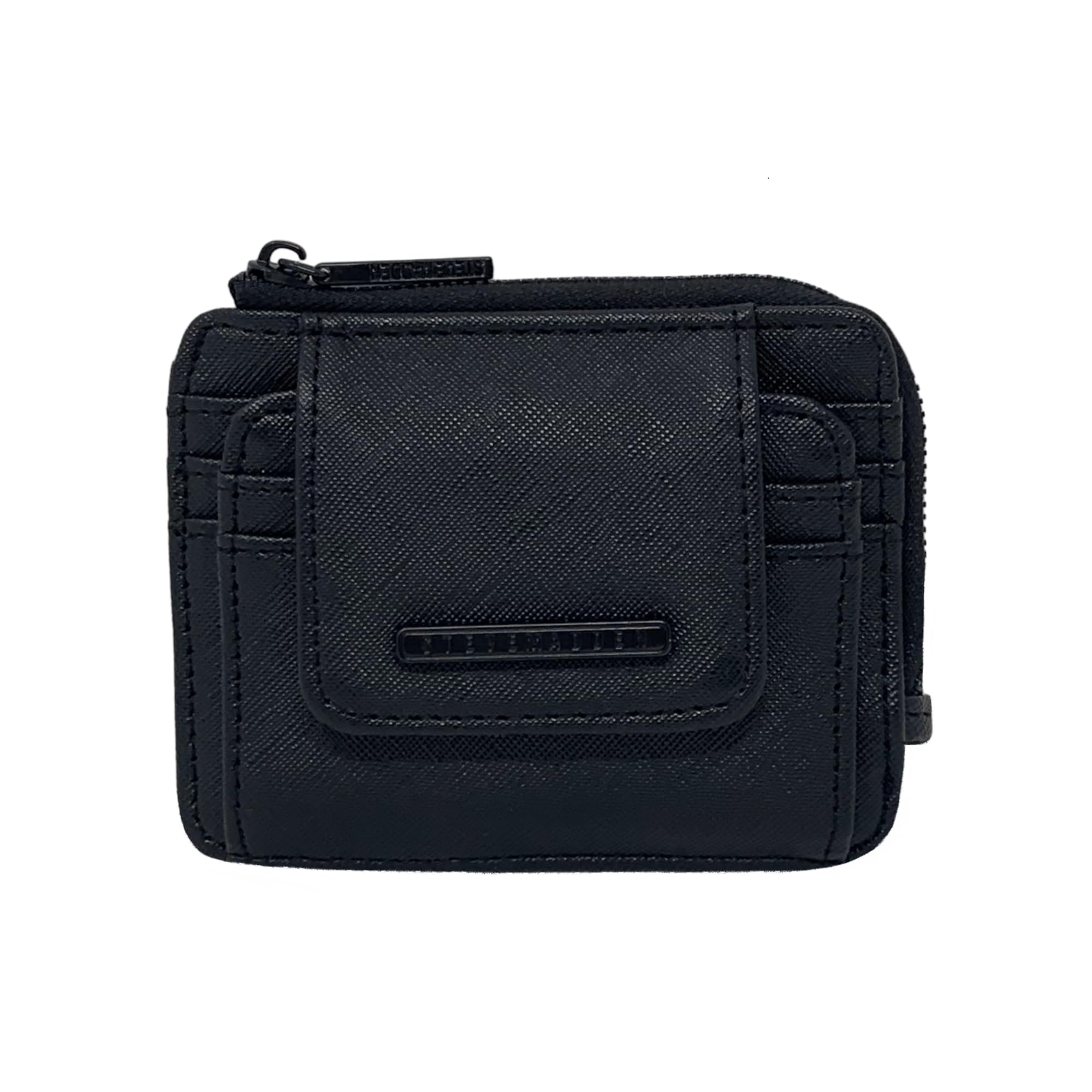 Steve Madden Card Case Wallet (Blk/Blk)