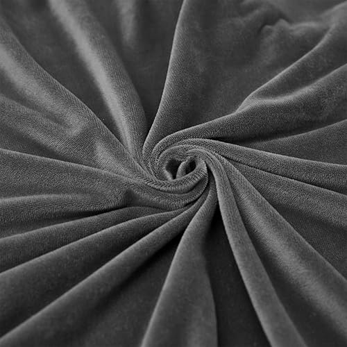 Miniatura 6 de BECHAEO Fundas de cojín de terciopelo para sofá seccional, sofá de 3 cojines