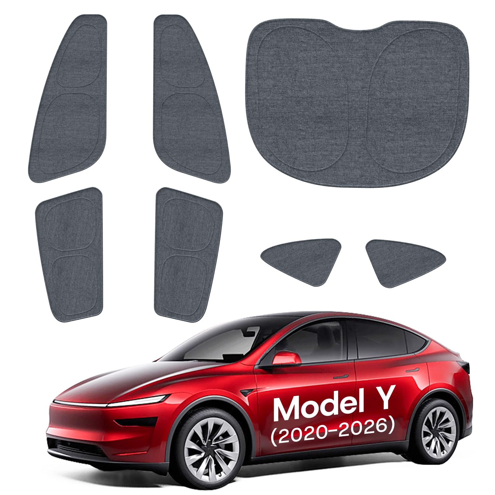 Amazon.co.jp: SUMK ユニバーサルサイドウィンドウサンシェード Tesla