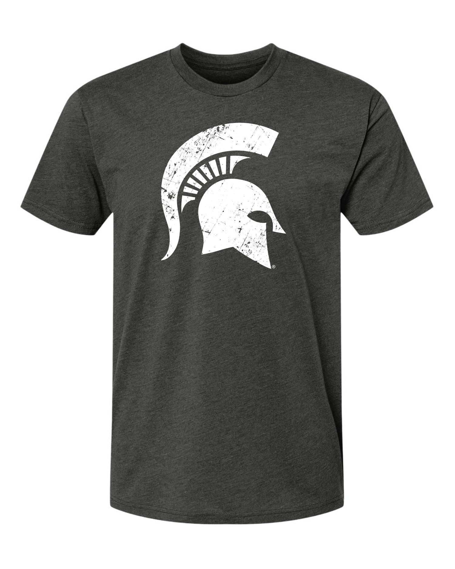Vintage Michigan State Spartans Grunge Helmet (Large)