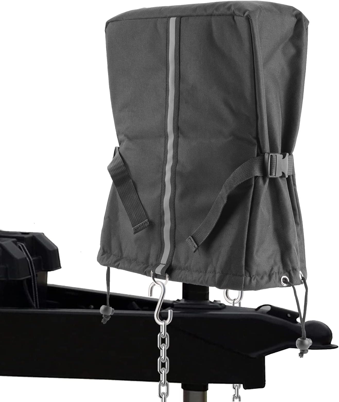 WTNYOU Electric Jack Cover, 600D Oxford Fabric Waterproof RV Electric Tongue Jack Protective Cover - Travel Trailer Accessories for Outside Protection