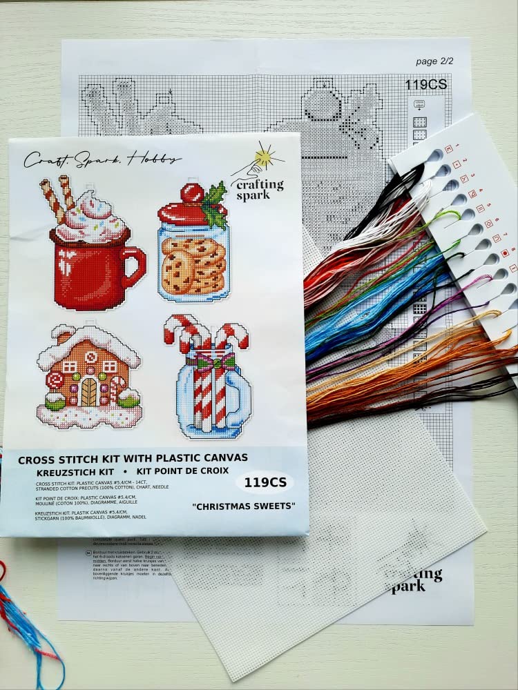 Kit Broderie Point De Croix - Bonbons Orientaux - Charivna Mit