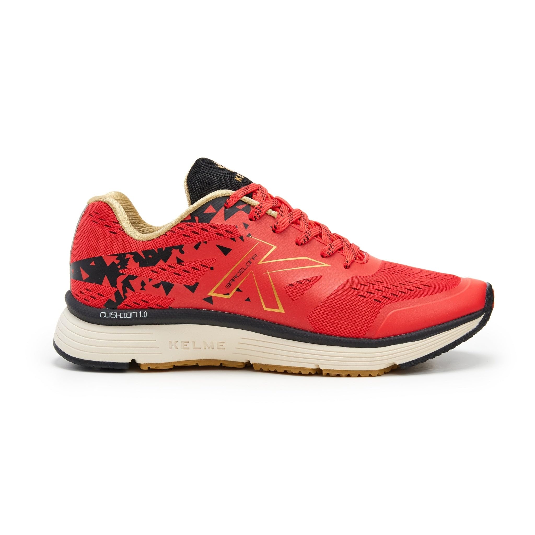 KELME Zapatillas Running Barcelona Rojo