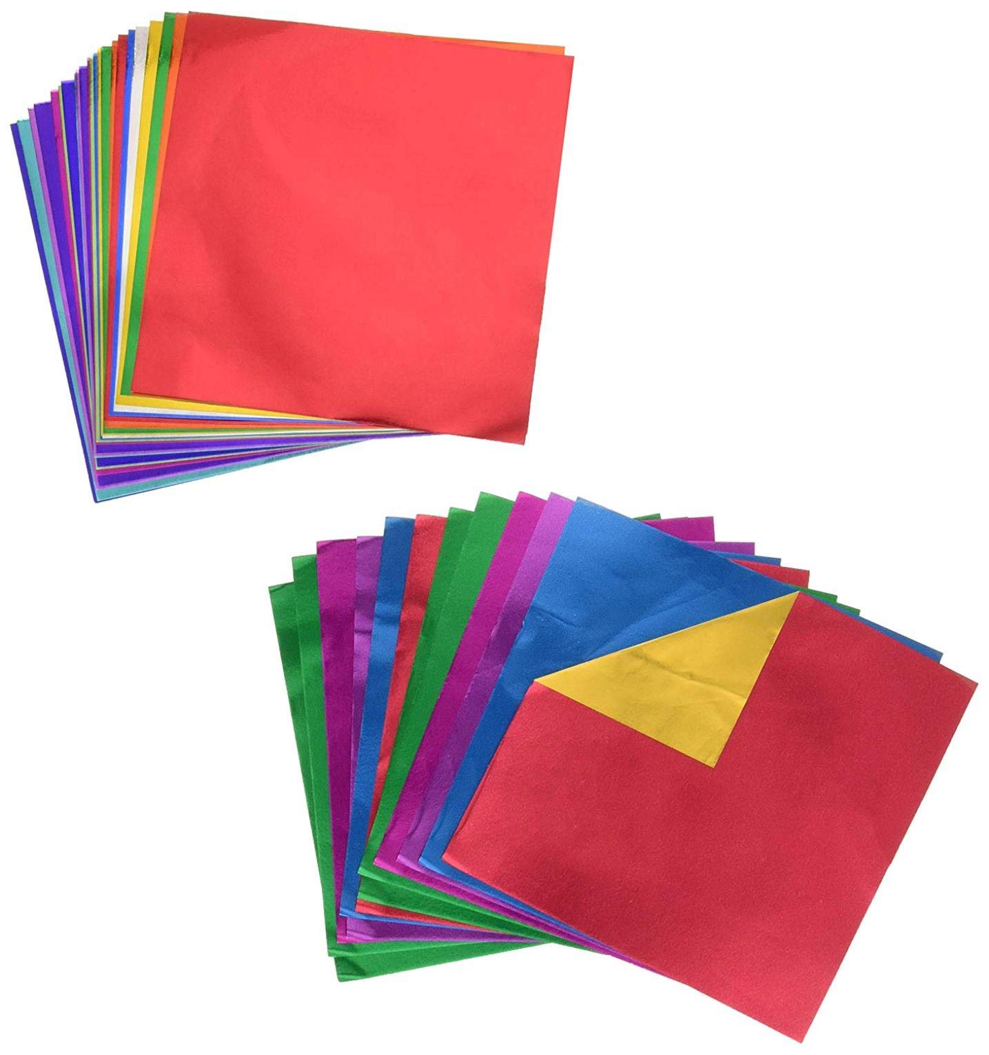 Amazon | トーヨー 折り紙 カラーホイルおりがみセット 863132