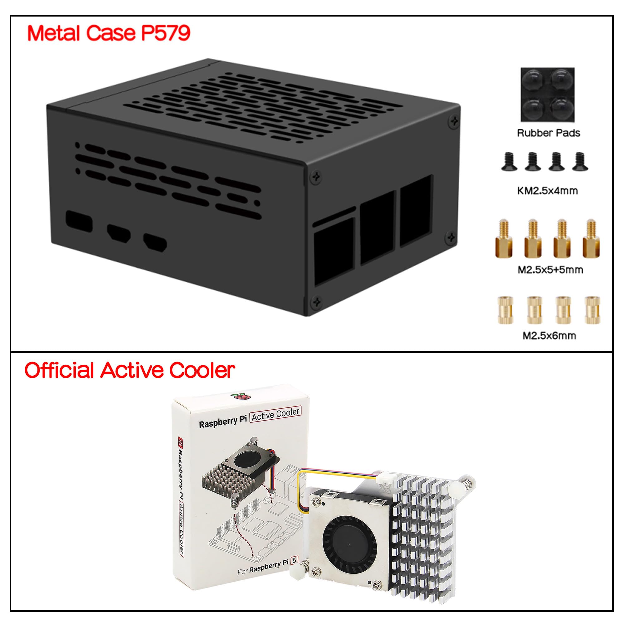 Amazon.co.jp: Geekworm Raspberry Pi 5 ケース ラズパイ公式クーラー