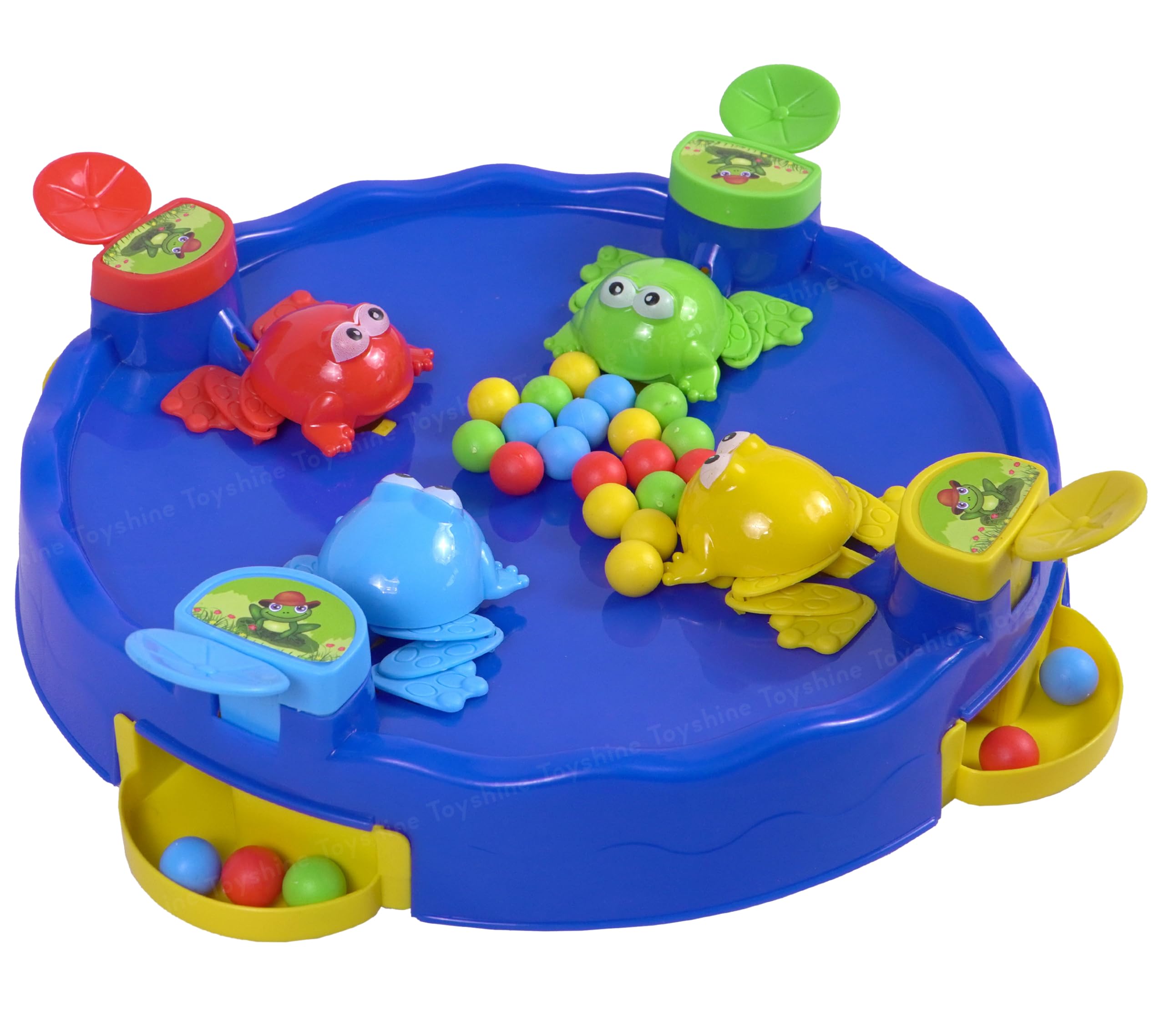Toyshine Foody Frogs Family Board Game, 4 Player Frog Toy Eat Beans Desktop Games for Kids 3 Years and Older (B09BJN9XBJ) Amazon Price History, Amazon Price Tracker