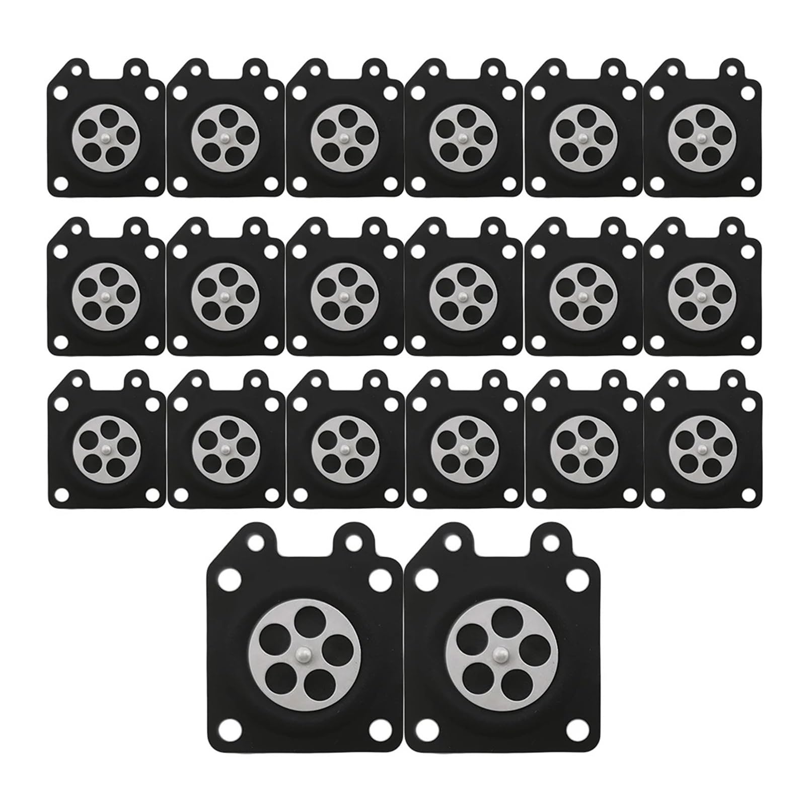 Diaphragme de carburateur 95-526 pour tronçonneuse 4500 5200 et 5800 - Kit de 20 pièces