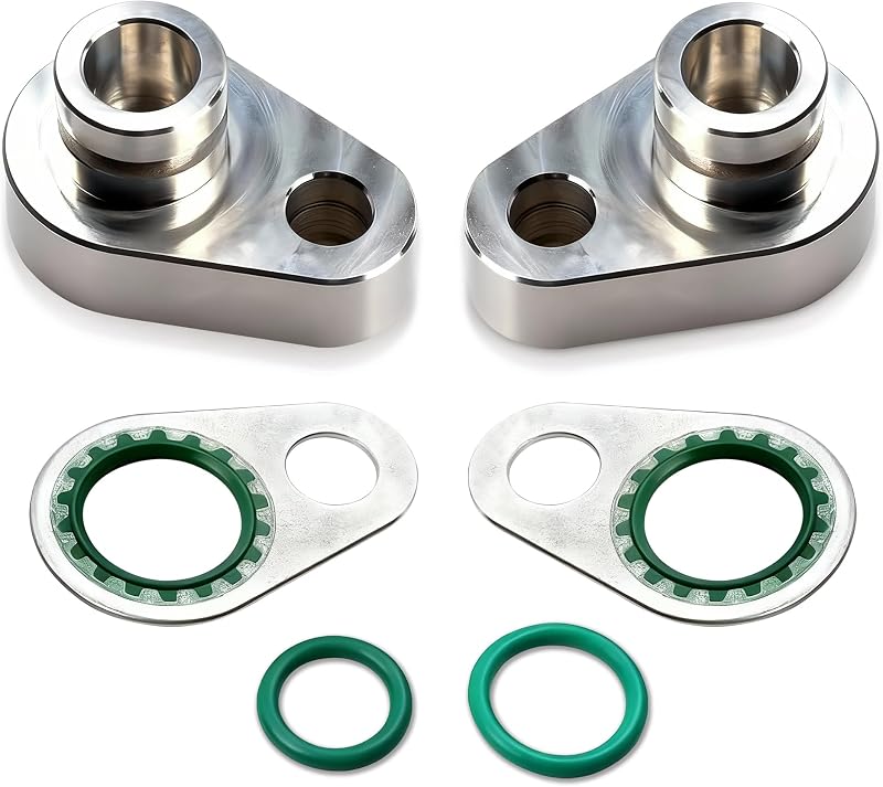 Kit de bloqueio do ar-condicionado traseiro haizusai com arruelas de vedação para Ford Expedition, Explorer, Flex, Lincoln Navigator e MKT