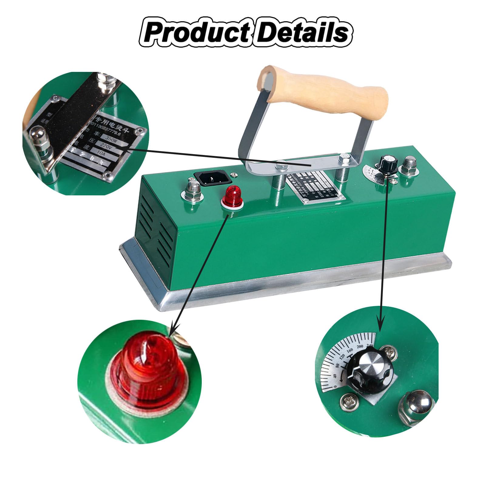 Plancha para Mesa De Billar, Mesa De Billar Y Cepillo para Rieles, Plancha para Mesa De Billar con Temperatura Ajustable, Ideal para Salas De Juegos Y Clubes De Billar,900MM