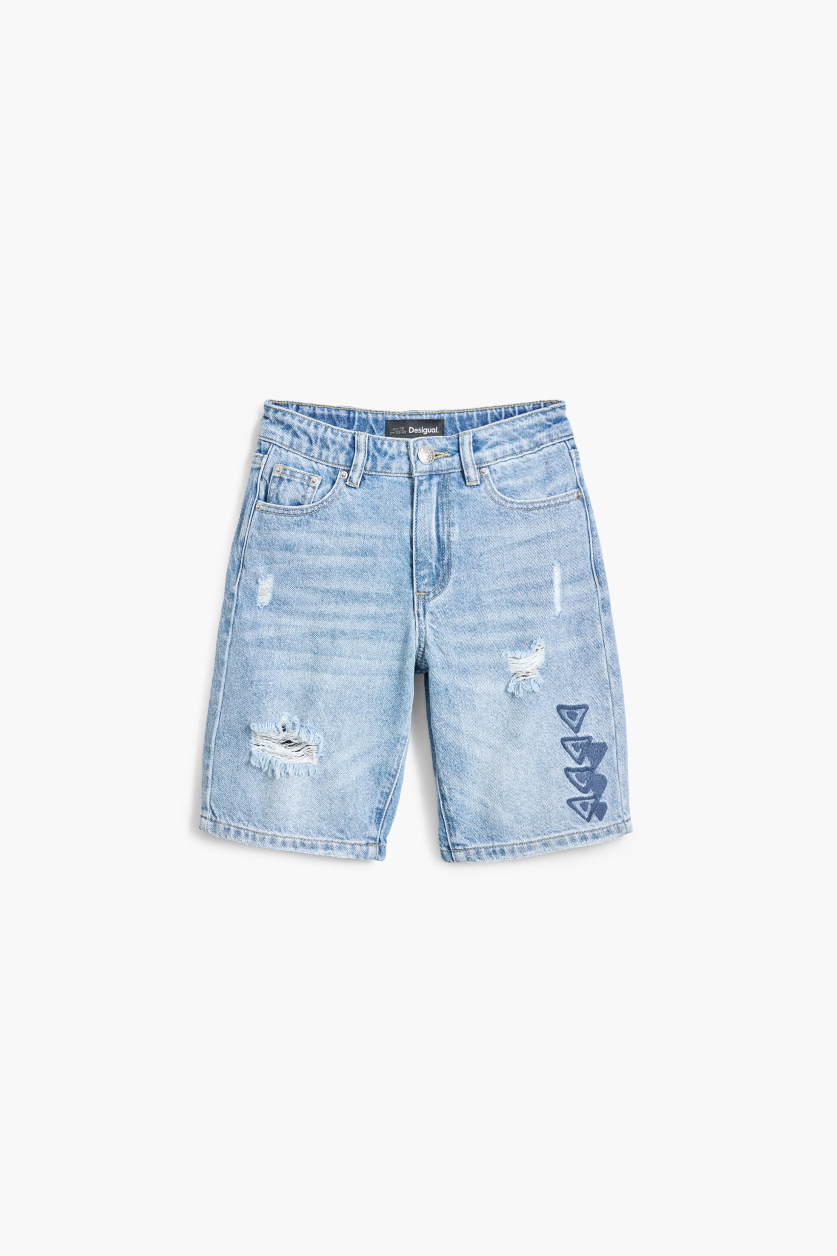 Desigual Unisex Kinder 25SBDD01 Hose, Blue, 13/14
