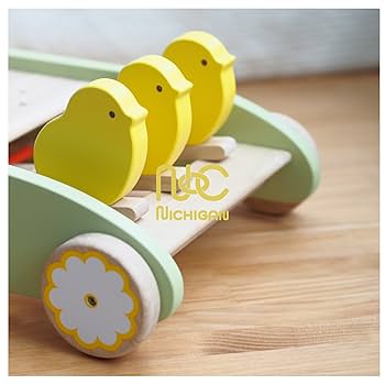 おもち Amazon | ニチガン(NICHIGAN) 手押し車 おさんぽpipi BB37