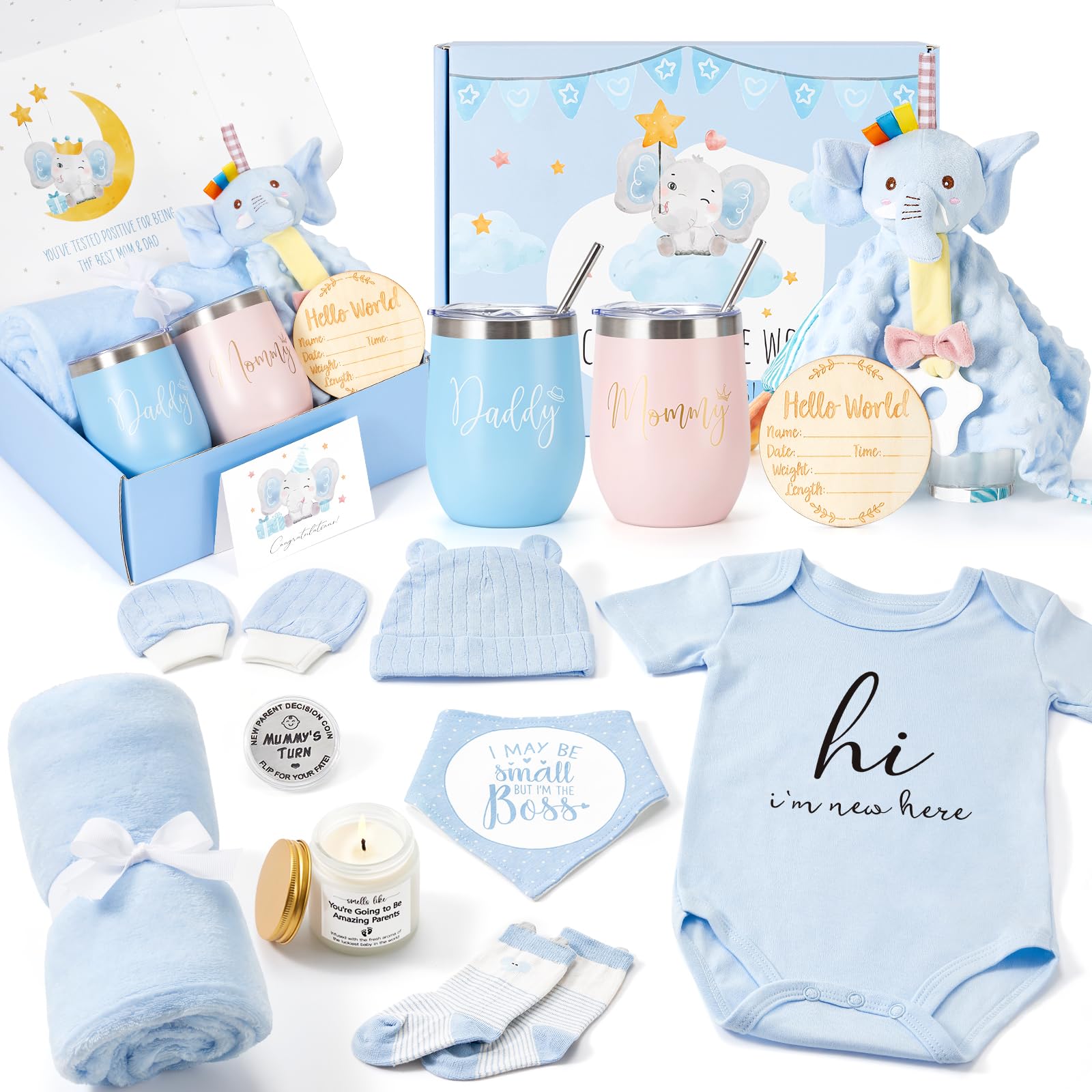Juego de regalo para bebé, regalos para bebé, regalos para mamá nueva para mujeres