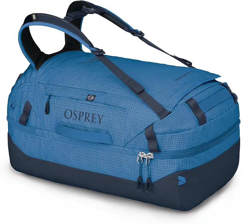 Transporter Durable Squffel Bag - Water Resistant Square Split Travel Duffel Backpack