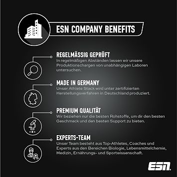 ESN Athlete Stack Men 2 x 210 Capsules