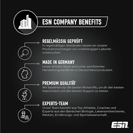 ESN Athlete Stack Men 2 x 210 Capsules