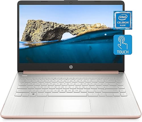 Miniatura 1 de HP Stream - Laptop con pantalla táctil HD de 14 pulgadas, procesador Intel Celeron N4020, memoria DDR4 de 8 GB, almacenamiento de 128 GB (64 GB