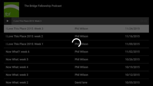 The Bridge Fellowship – vue 4