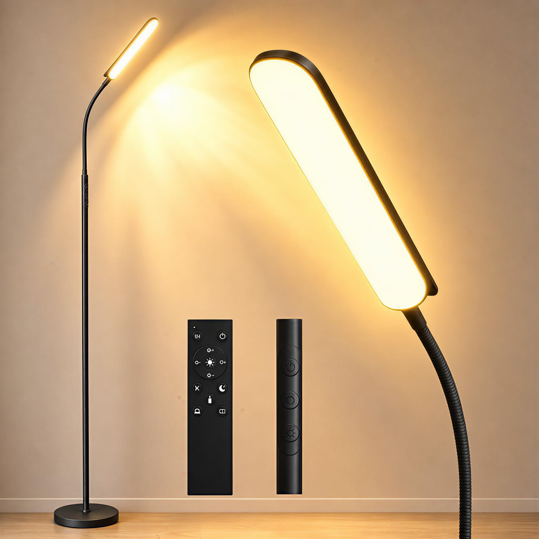 ARTETHYS LED Floor Lamp for Living Room, 175cm Dimmable Tall Standing Lamps