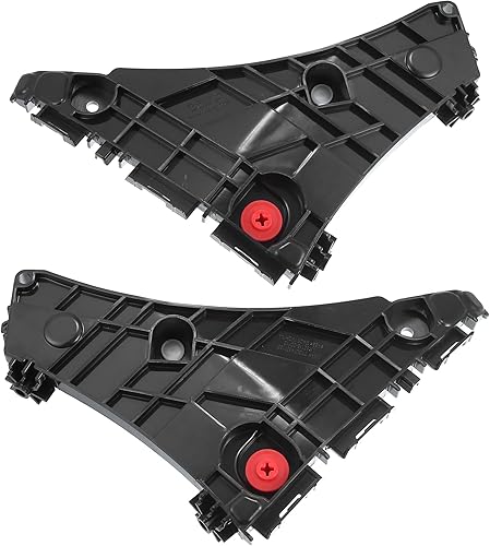 X AUTOHAUX Par de soporte de parachoques delantero Espaciador de retención Soporte de montaje para Toyota Tundra 2014-2021 No.521160C110521150C110