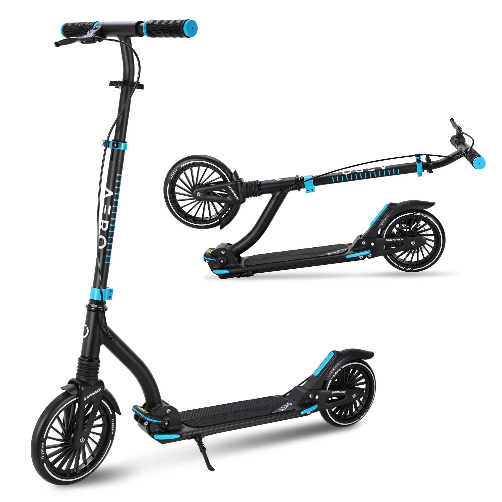 AERO MOBILITY Big Wheel Kick Scooter