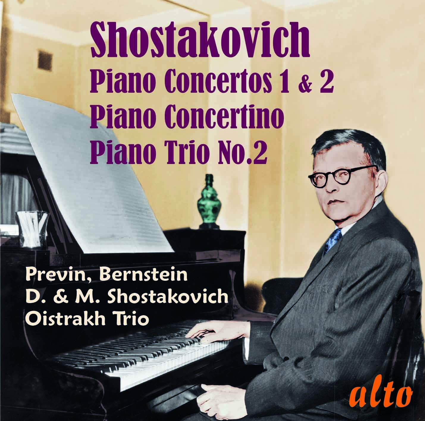 Previn / Bernstein Etc Pno / Oistrakh Trio Shostakovich Piano Concs 1 & 2 / Conc