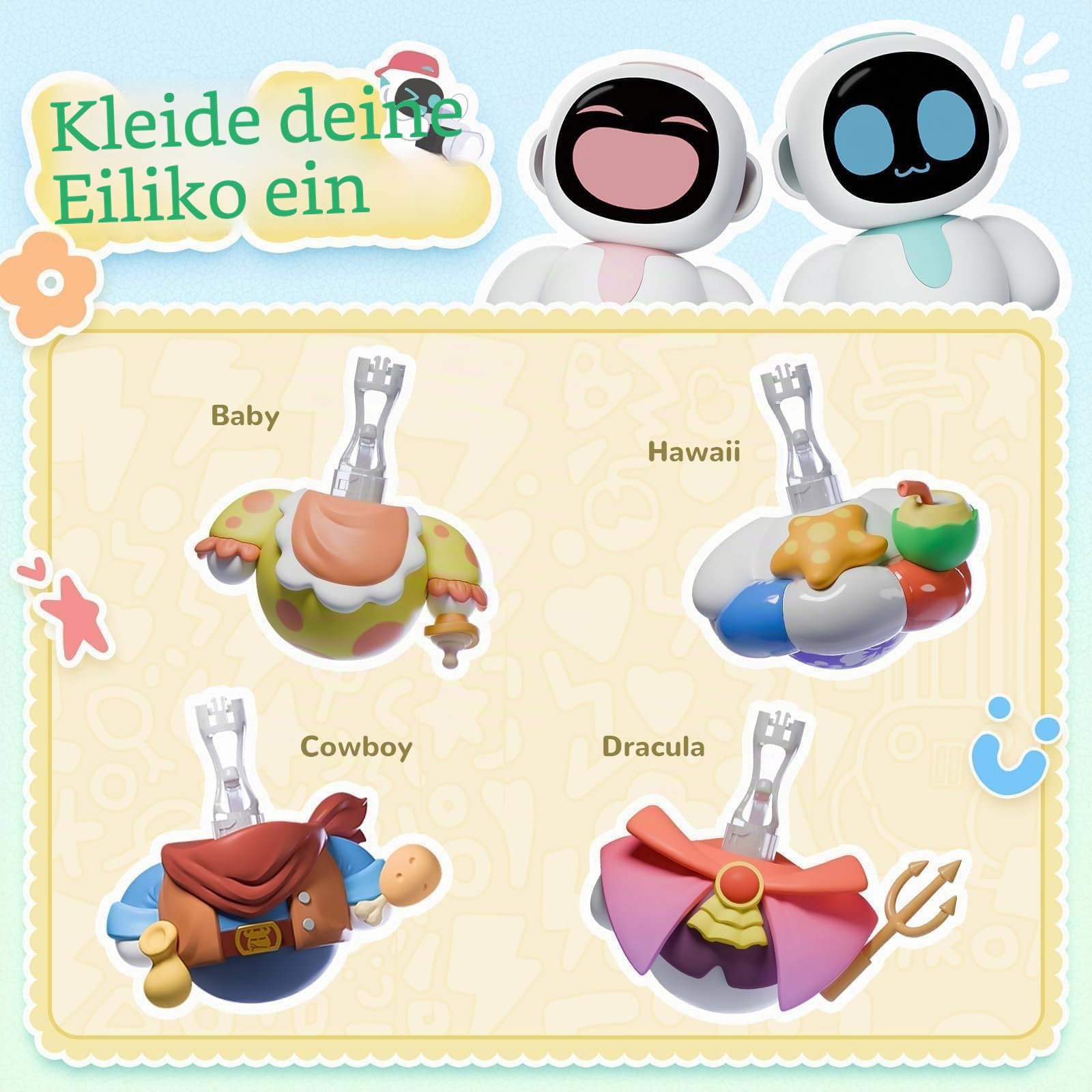 Eiliko Swappable Themed Bodies SpinKit I - Kommt mit 4 Themenkörpern, die zu Ihrer Stimmung oder Ihrem Stil passen. Tauschen Sie die Muschel aus, entsperren Sie ganz Neue Animationen