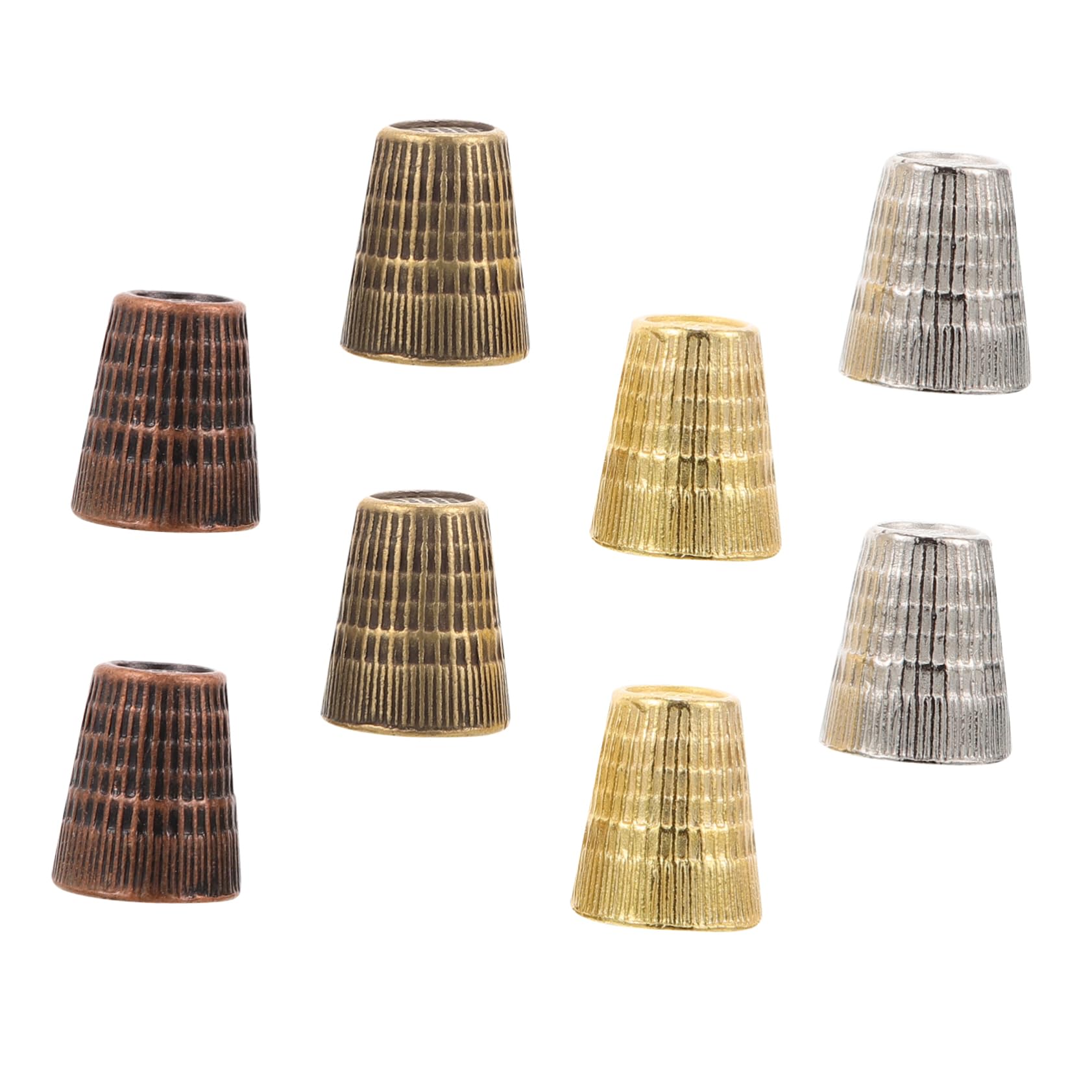 40 Piezas De Herramientas De Costura Las Herramientas Herramientas De Bordado Herramientas De Acolchado Mangas De Protector De De Costura Dedal De Cobre Dedal De