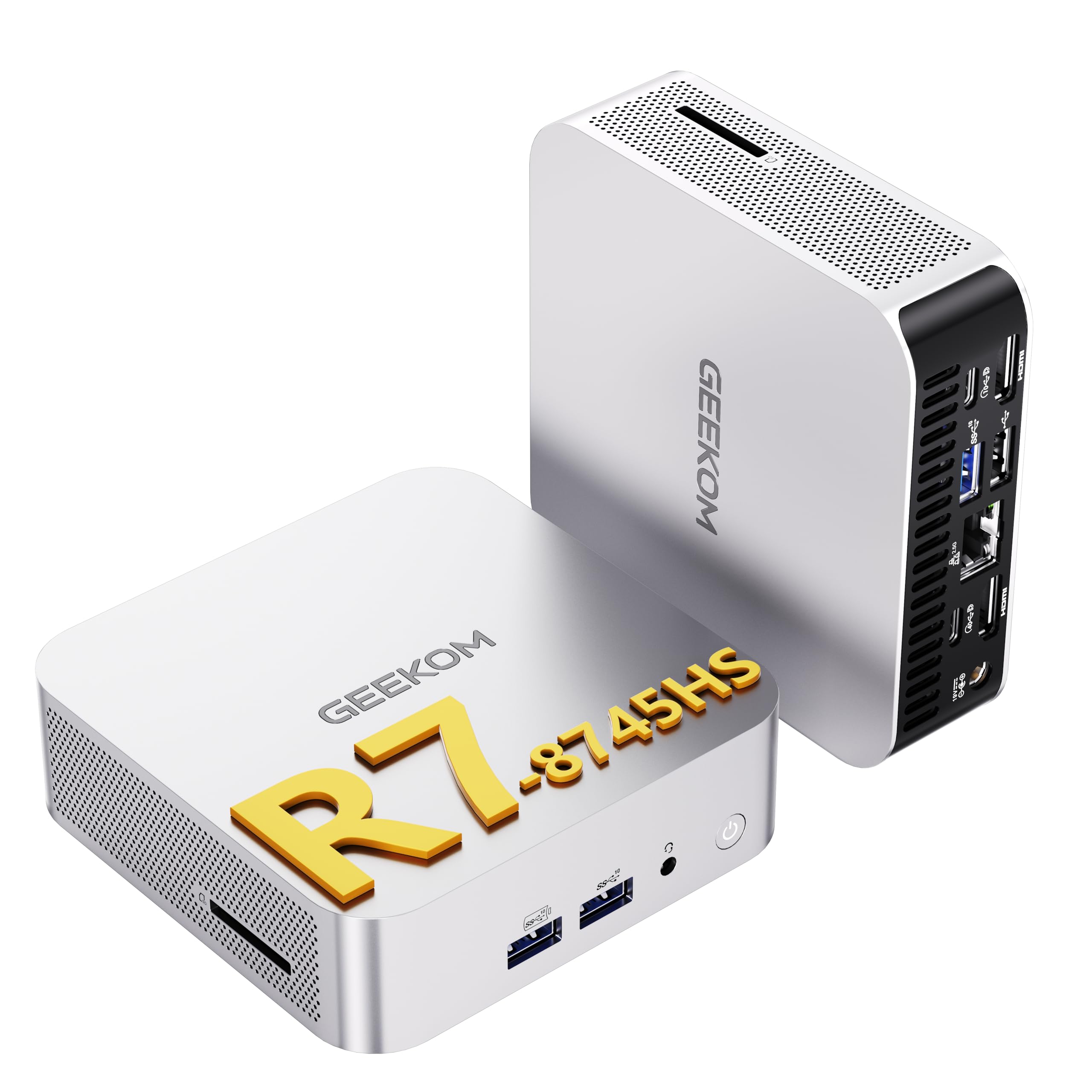 Amazon.com: GEEKOM A8 Mini PC with AMD Ryzen 7 8745HS (Beats