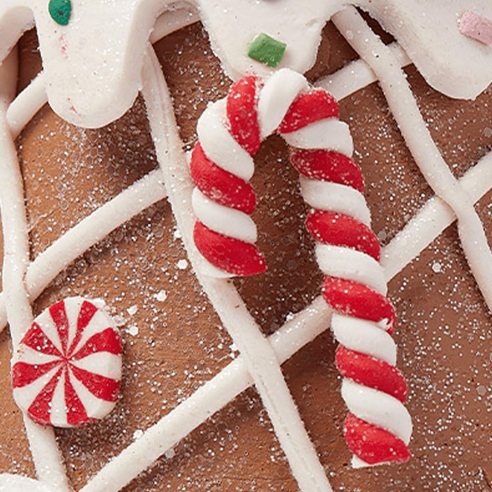 Décoration De Table d'arbre De Noël, 1 Pièce, Fondant, Chocolat, Canne À Bonbons, Décorations d'arbre De Noël, Décoration De Dessus De Table De Noël, Pièce Maîtresse