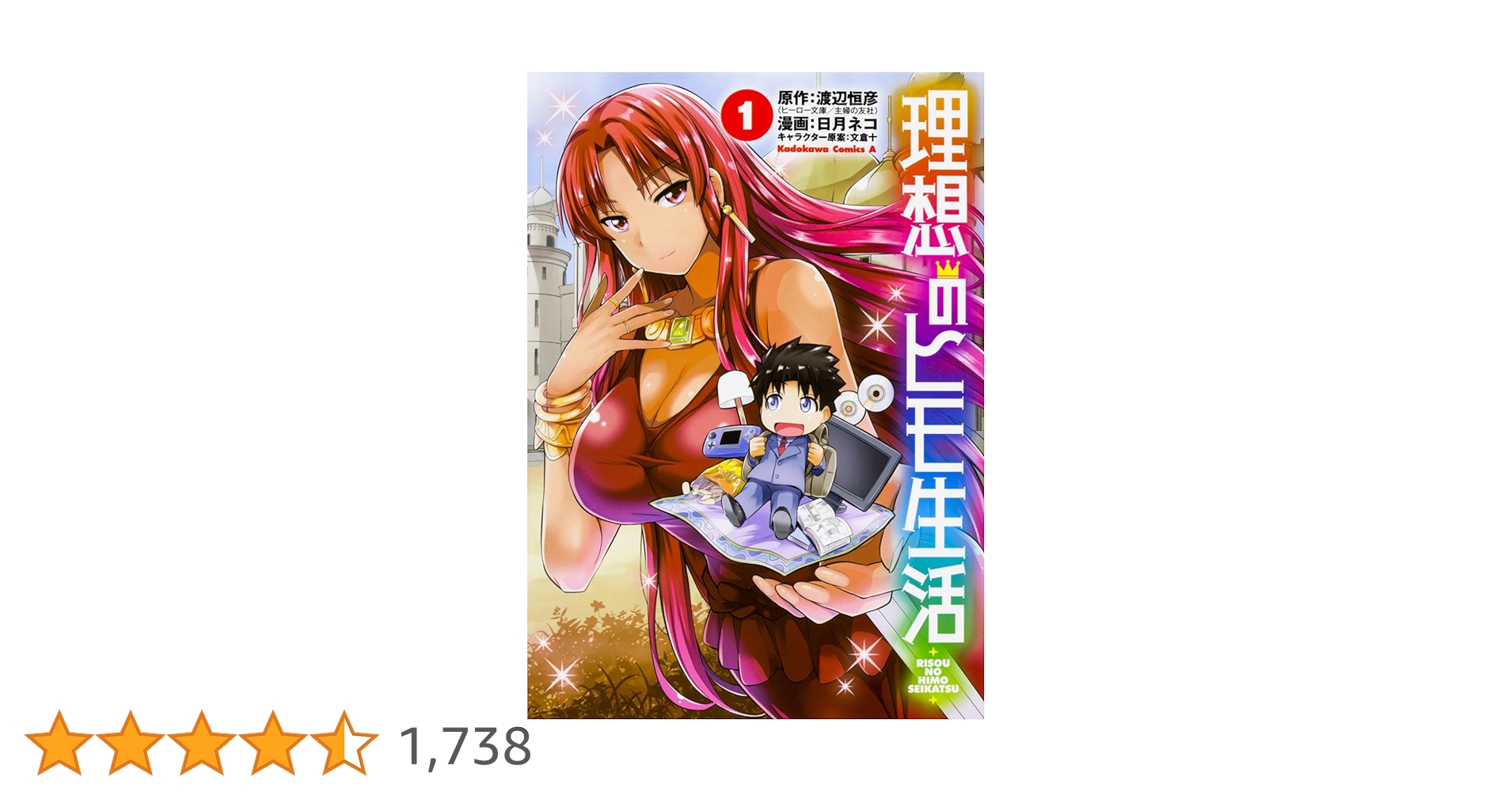 Amazon.co.jp: 理想のヒモ生活 (1) (角川コミックス・エース