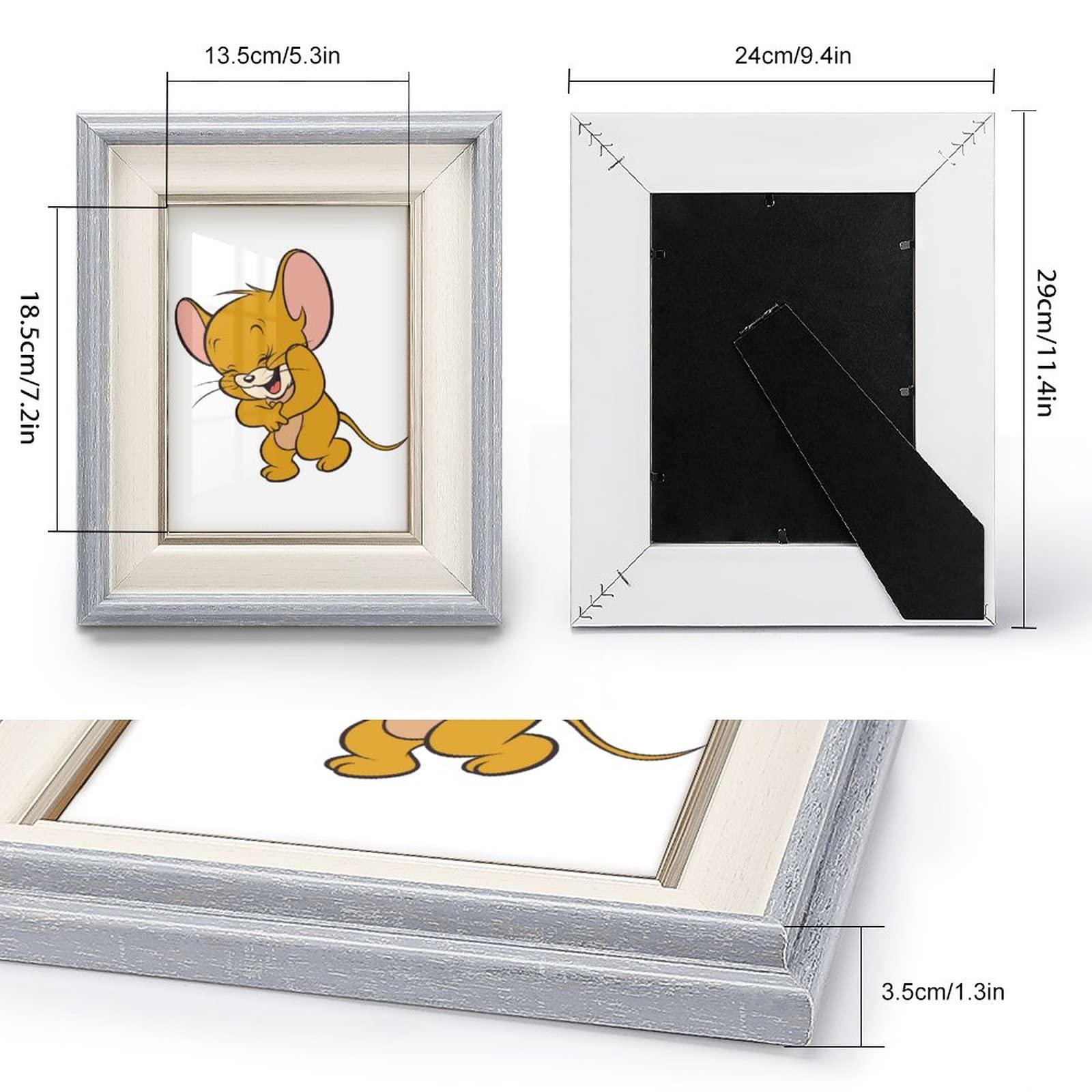 トムとジェリー　チキチキマシン　 アニメ　フォトフレーム TOMandJERRY ポスターフレーム - TOM AND JERRY Official Online Store