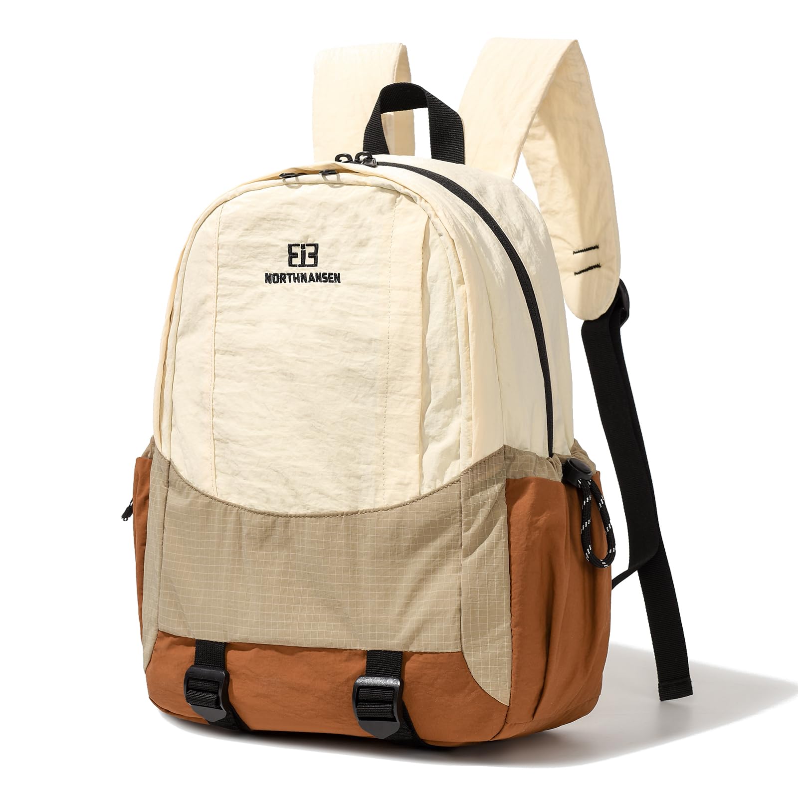 15L Small Ultralight Hiking Backpack for Men Women, Plaid Waterproof Casual Daypack for College Daytrip-image-29
