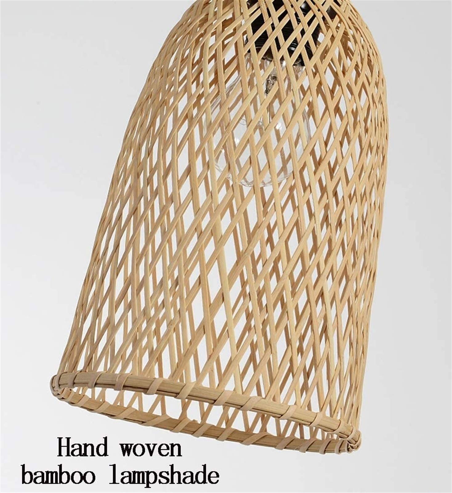 Lampadella Fatta a Mano del Sud -EST Asiatico, Nordic Creative Fai -da -Te in Terapia Fai -da -Te Lampada a Sospensione Singola Testa in Legno in Legno Sala da Pranzo Sala da Pranzo Bar Bar Cafe