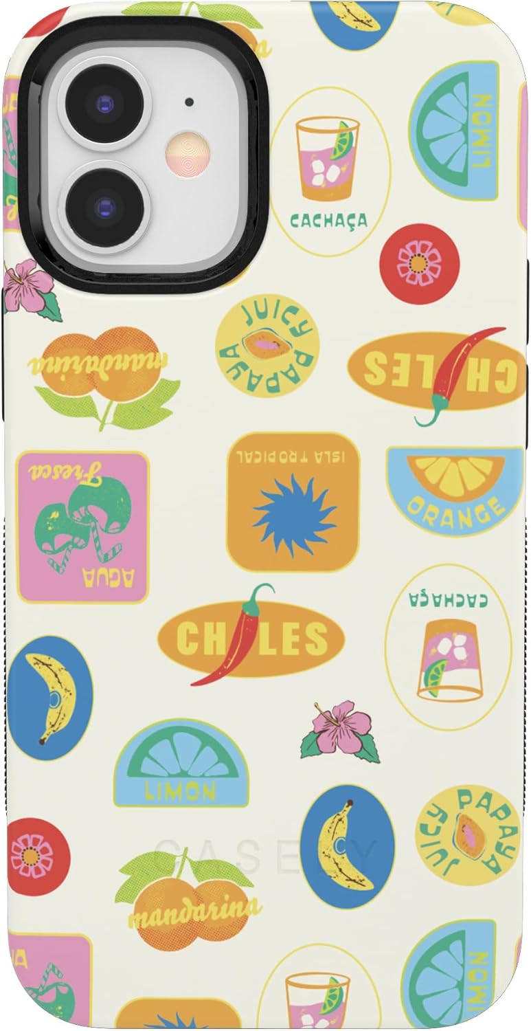 Casely iPhone 11 Case | Stuck in Paradise | Dippin' Daisy's Tropical Vacation| Ultra-Protective Bold Case Design