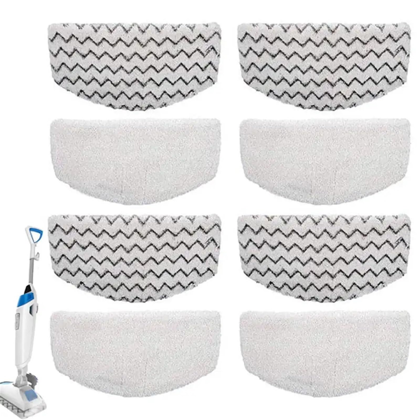 8 cuscinetti for scopa a vapore, for Bissell, for pulitore a vapore Powerfresh 1940 1806 1544 1440 2075A di ricambio Panni per aspirapolvere e mocio