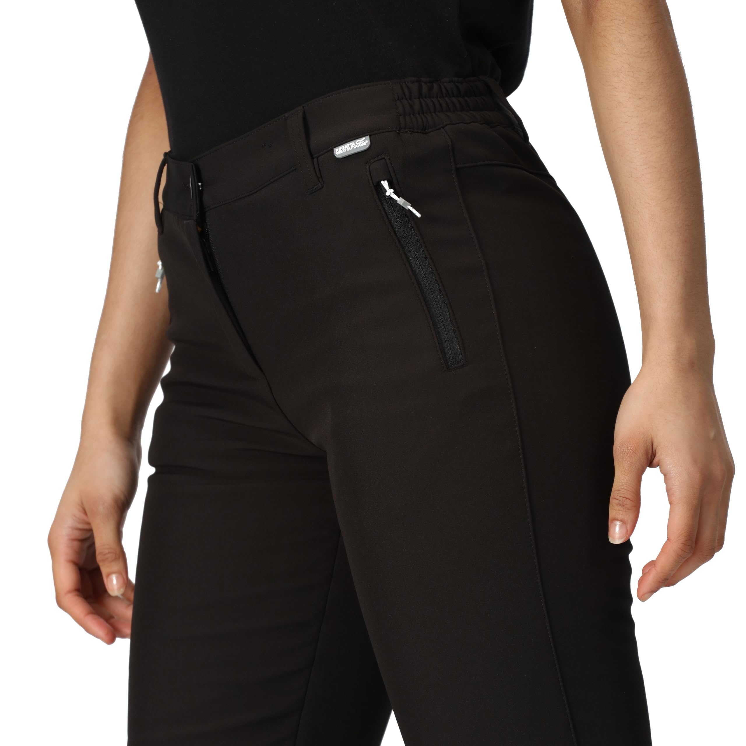 Regatta Geo Wanderhose Outdoor Wandern Sport Damen schwarz NEU schwarz