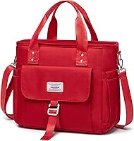 Vista 9 de Weitars - Bolsa de almuerzo aislada para hombres y mujeres, lonchera a prueba de fugas para el trabajo, bolsa de almuerzo extragrande con correa