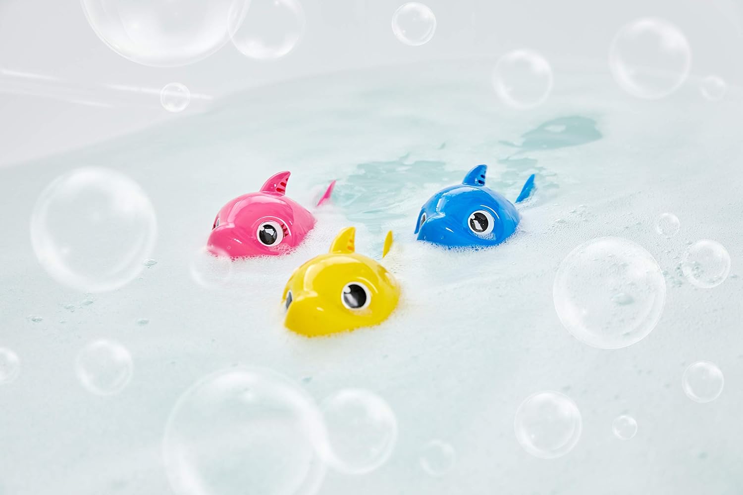 Baby Shark Sing & Swim Bath Toy 3-Pack : Toys & Games