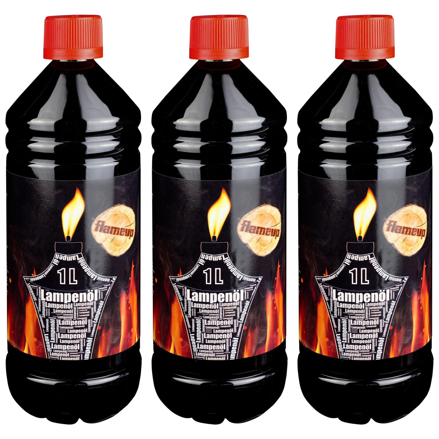 Aceite de lámpara 1-24 Litros Neutro Claro Lámpara Linterna Antorcha Botellas de Interior Exterior Flameup, Número:3 L