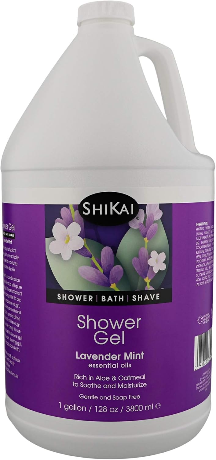 Shikai Lavender Mint Shower Gel, 1 Gallon gel Buy Online at Best