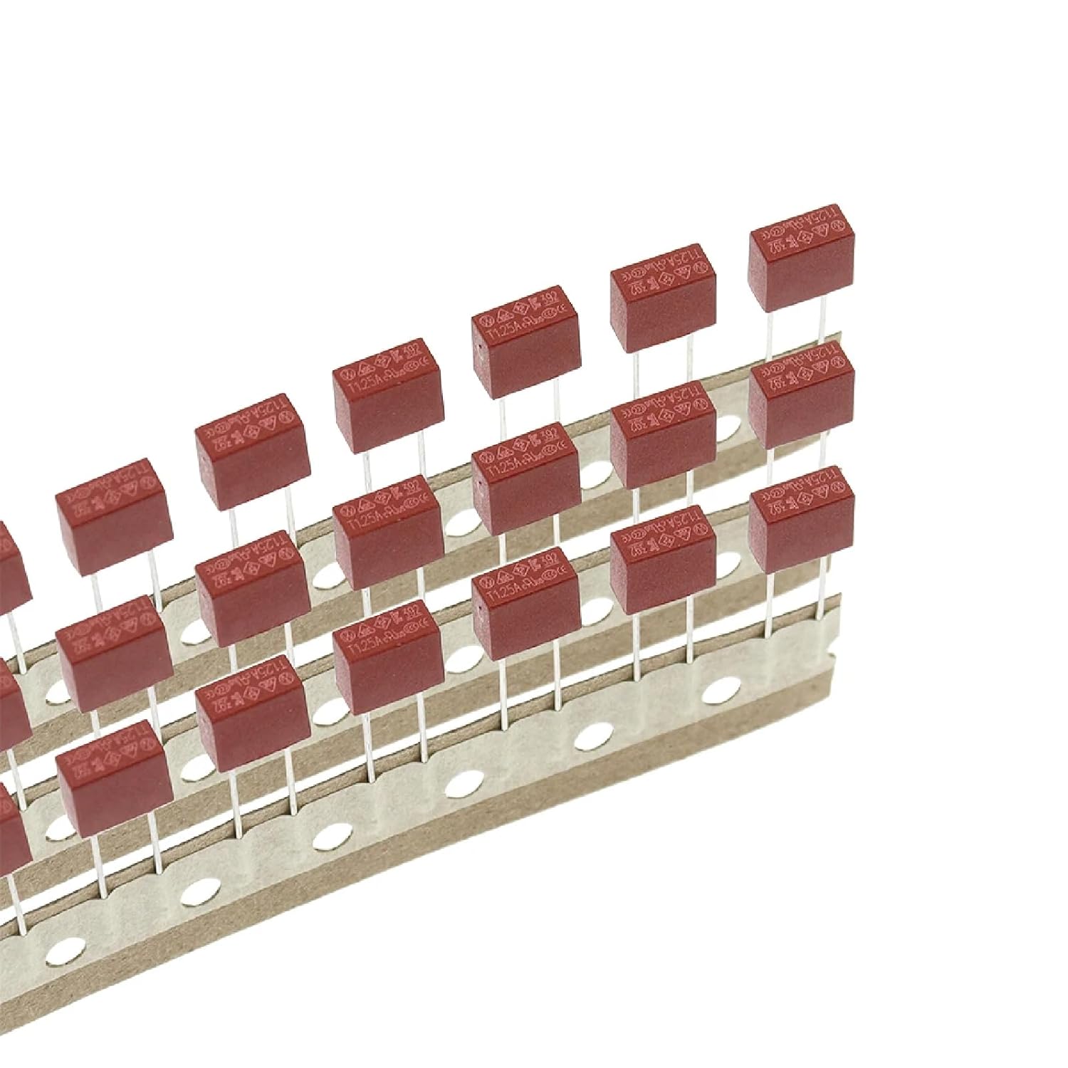 Square Plastic Slow Blow Fuses, 250V, Multiple Amp Ratings, 10-Pack, for LCD TV Power Boards (T15A)