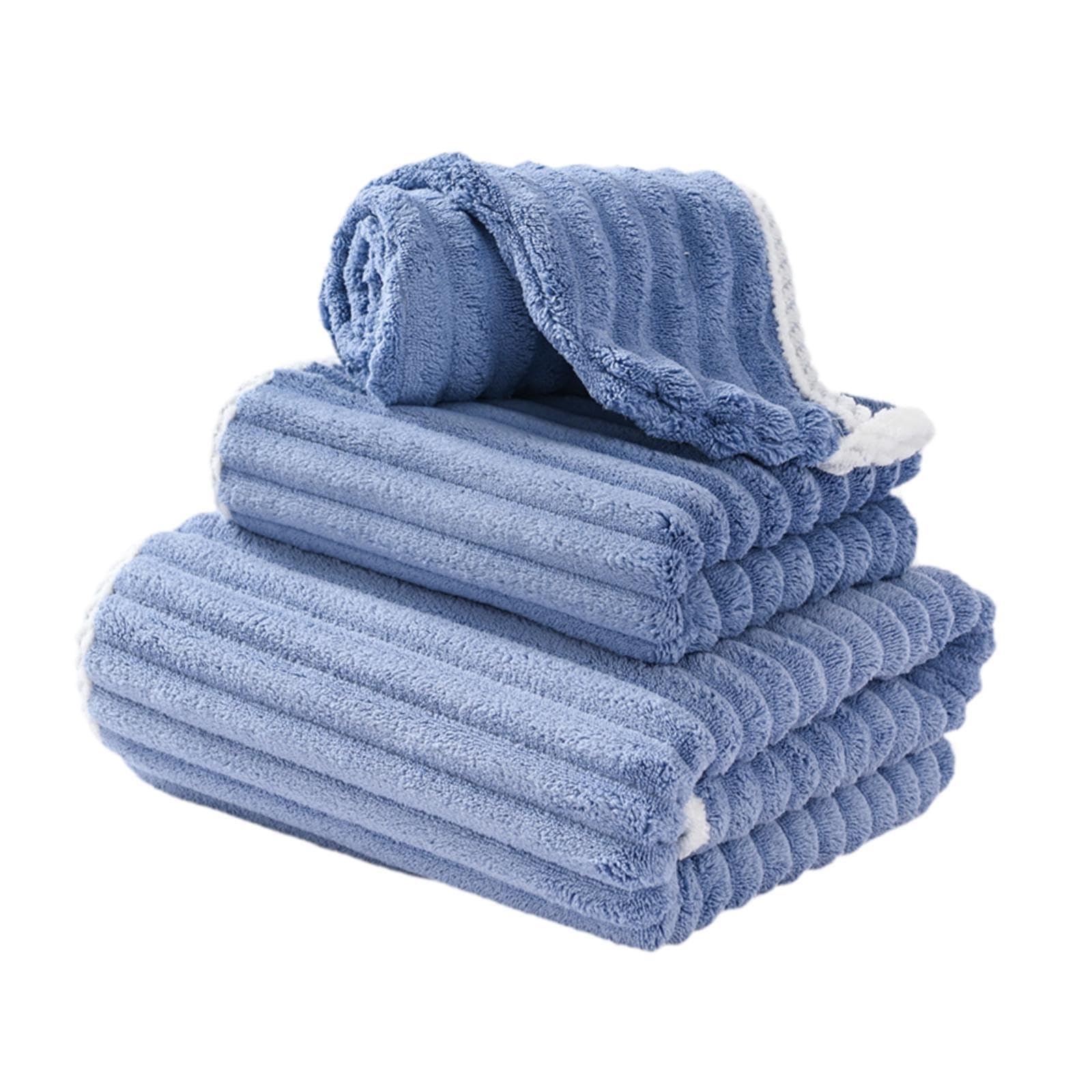 Juego de toallas de baño ajustable y suave, ideal para tu rutina de cuidado personal