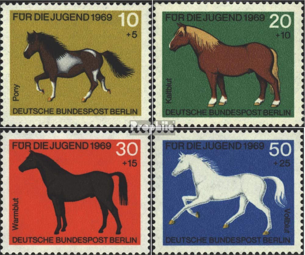 BERLIN ベルリン 32PD Amazon.com: Berlin (West) 326-329 (Complete.Issue) unmounted