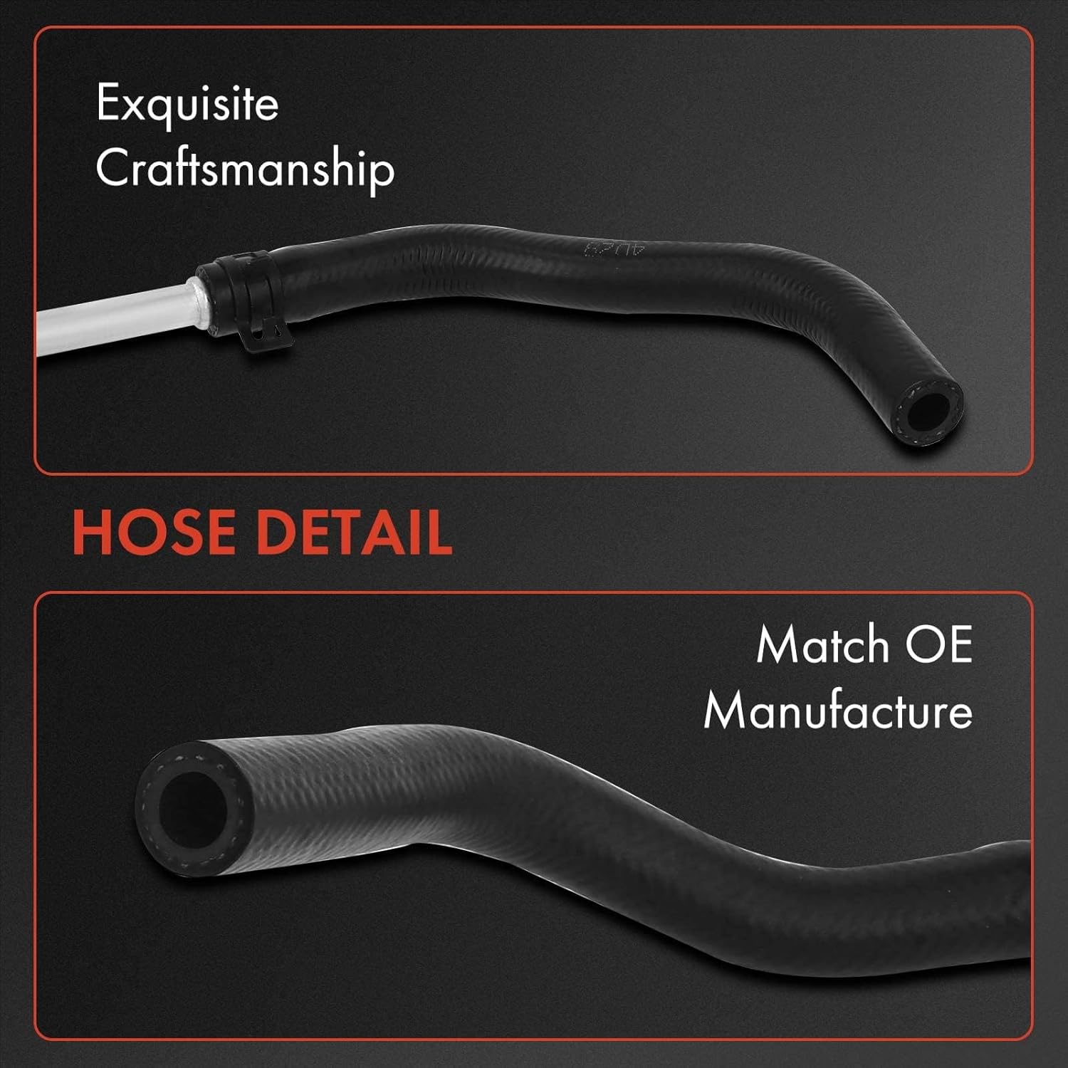 A-Premium Power Steering Return Hose Line Assembly Compatible with Toyota Camry 2002-2006, Solara 2004-2008 & Lexus ES300 2002-2003, ES330 2004-2006, GS300 2002-2005, Petrol, Pipe To Reservoir