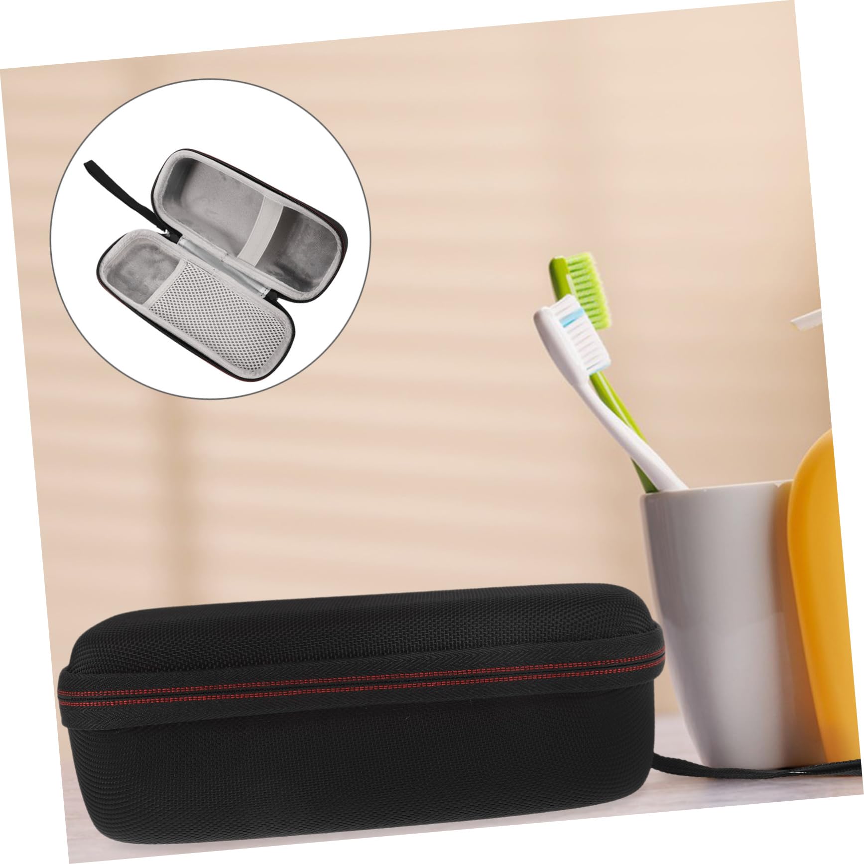 Beaupretty 5piezas Estuche De para Cepillo De Dientes Eléctrico Caja Prueba De Almacenamiento Portátil para Cepillos De Dientes para y