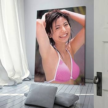 Amazon.co.jp: 片瀬那奈セクシービキニ写真ポスターアートパネル