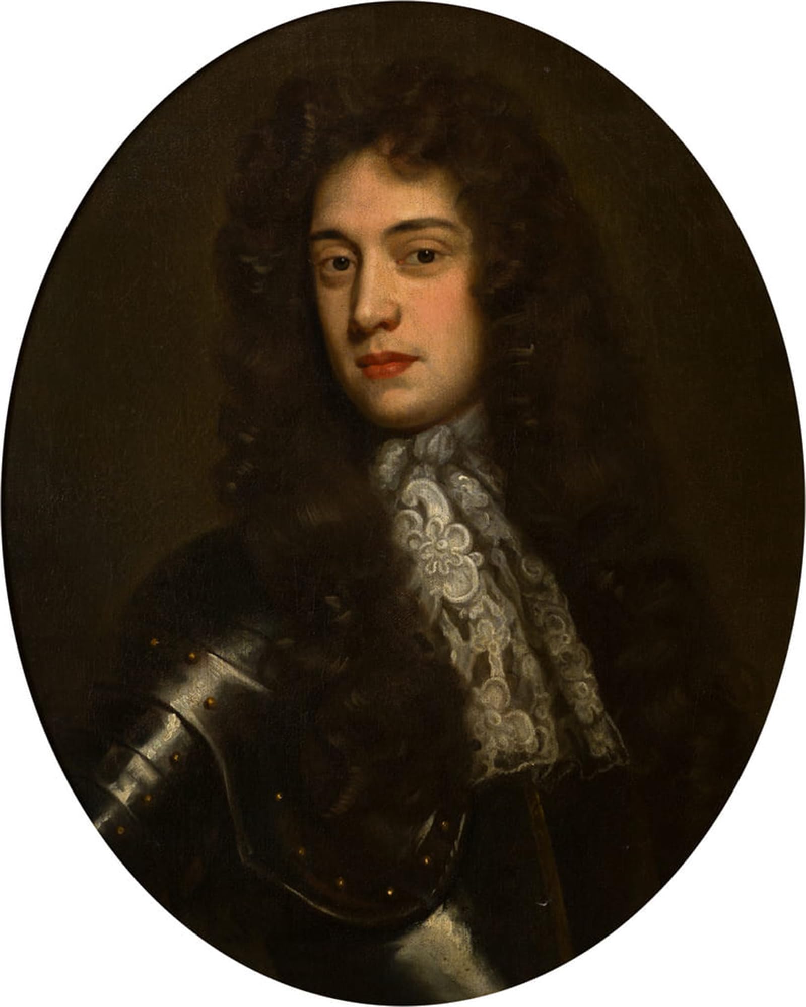 Serendipitp No Frame Vintage Picture Print On Canvas Wall Art Poster Portrait Of Henry Th Lord Herbert Of Cherbury By Godfrey Kneller Artwork Print Poster For Wall Decor 60X90cm