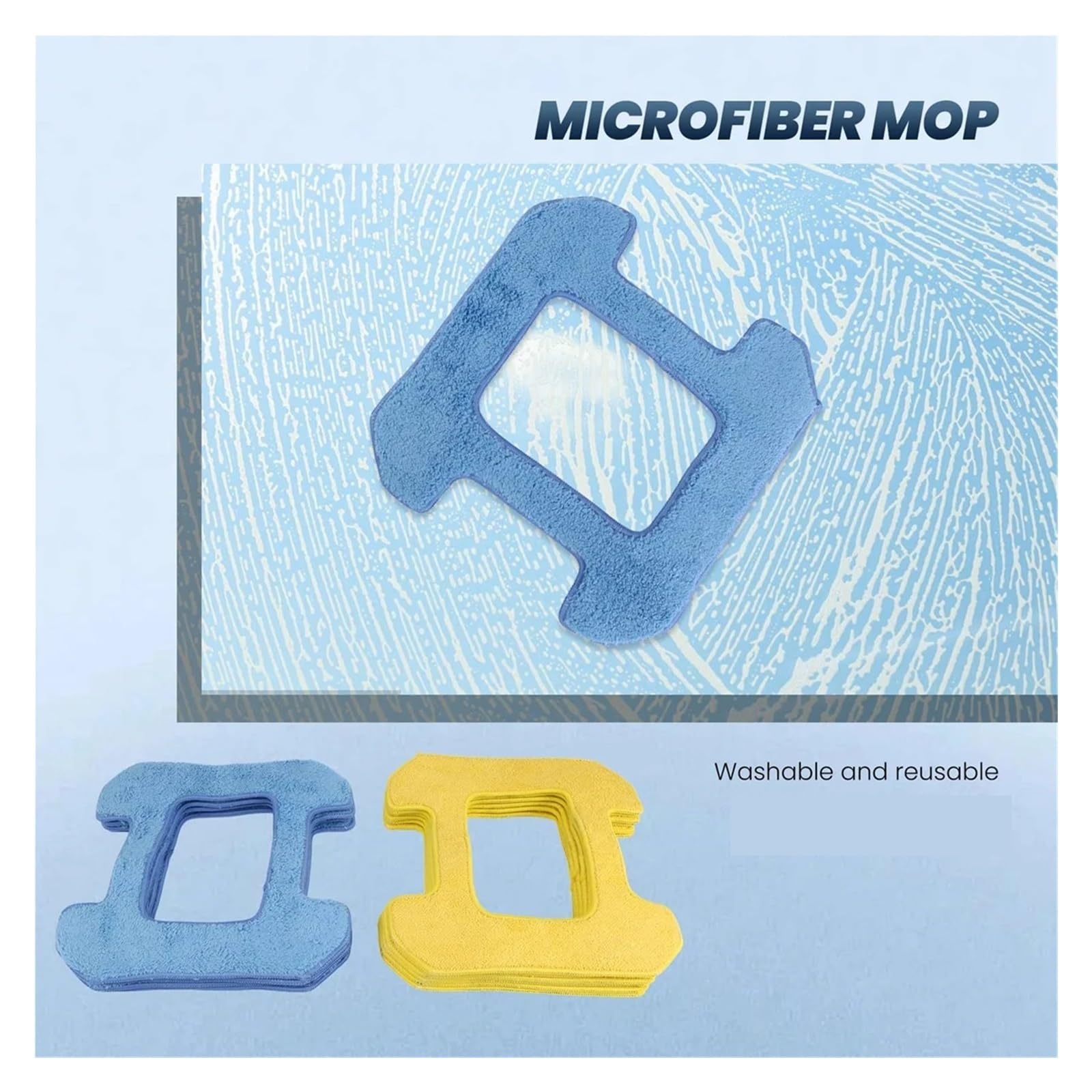 Straccio Robot for La Pulizia Delle Finestre, Compatibile Con Hobot, Accessori Straccio In Microfibra, Materiale for Pulizia A Umido E A Secco