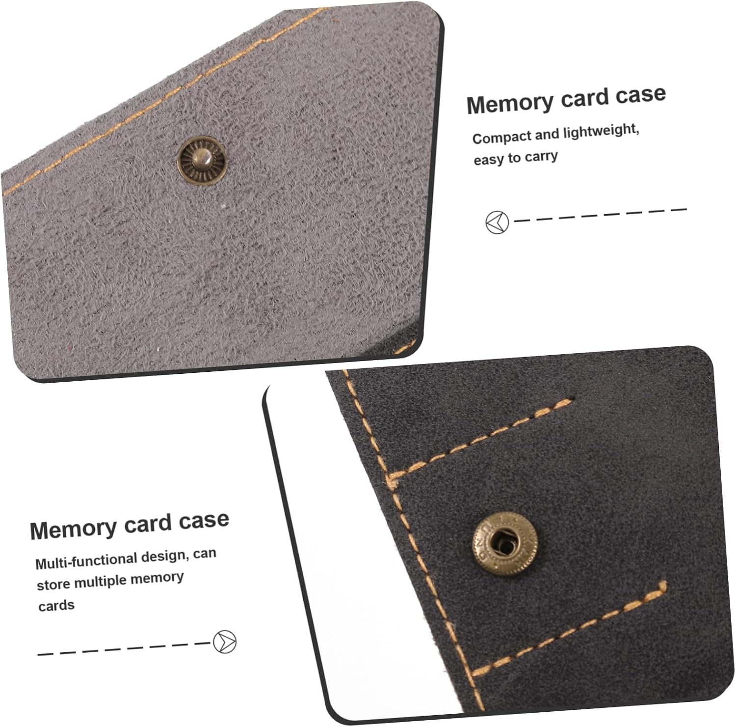 2pcs Memory Card Case Holder for Game and Phone Micro Cards