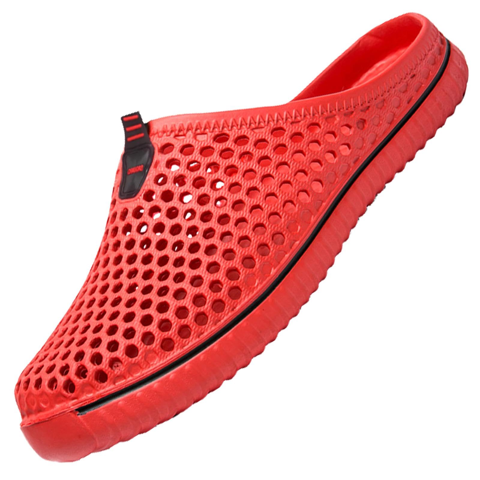 SAGUARO Uomo Donna Spiaggia Traspirante Pantofole Leggero Flessibile Estate Sandali Anti-scivoloso Unisex Clogs Piscina Slippers 36-45EU